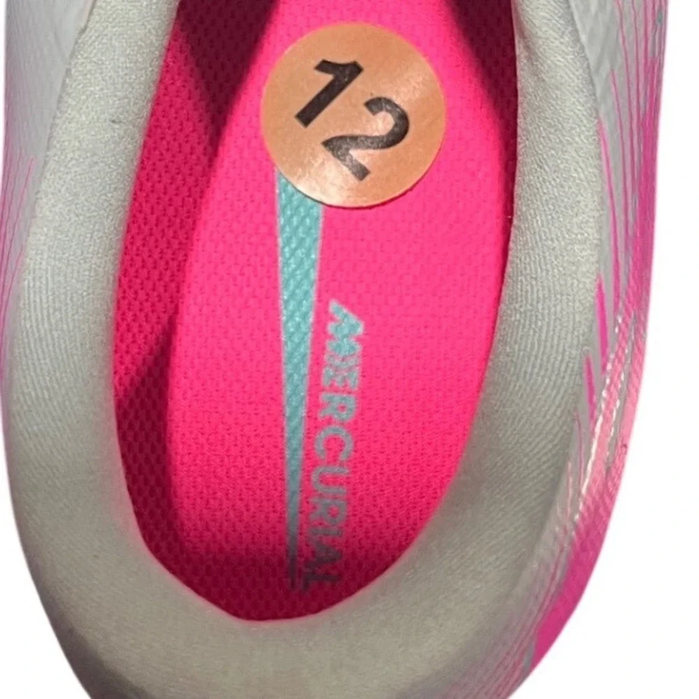 Nike Zoom Mercurial Vapor 15 Academy‎ FG MG Soccer Cleats Silver Pink DJ5631-001